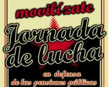 24 de Octubre: Jornada contra la reforma de las pensiones